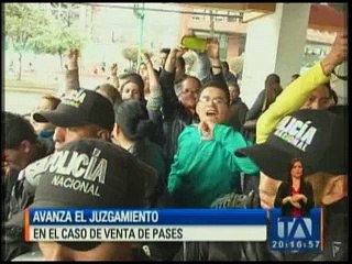 Avanza el juzgamiento en el caso de venta de pases