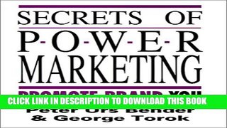 [PDF] Secrets of power marketing Popular Online