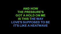 Heat Wave (In the Style of Linda Ronstadt) Alto Key (C) [KARAOKE]