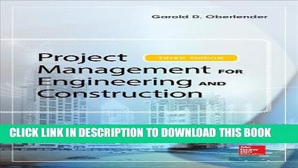 [PDF] Project Management for Engineering and Construction, Third Edition Full Online