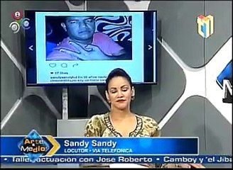 La llamada de Sandy sandy a Arte y medio donde explica situacion con Mozart