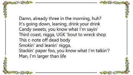 UGK - 3 in the Mornin' Lyrics