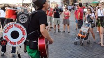 Bob Marley - No Woman No Cry Cover by Funny Tombow One Man Bandon Campo de fiori in Roma