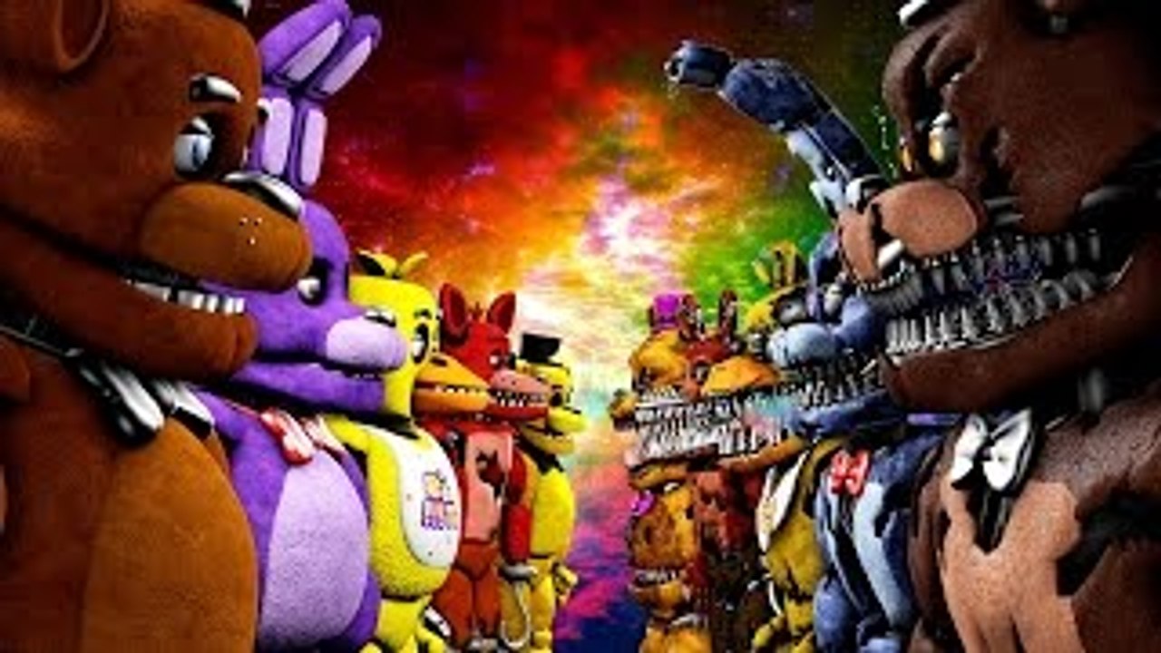 FNAF Best Funny Top 5 Five Nights At Freddys Animation Compilation NEW SFM 2016