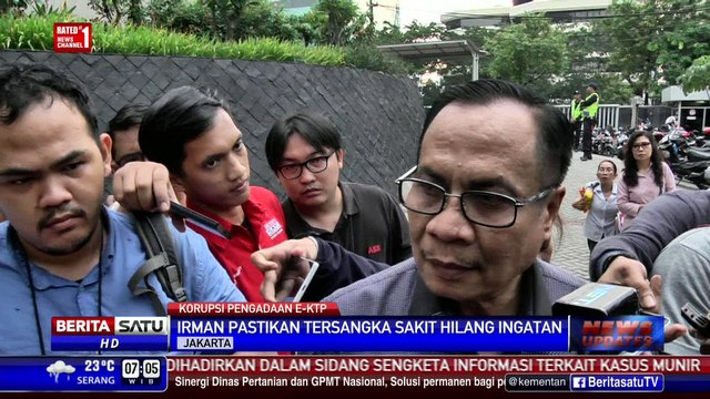 Tersangka Korupsi e-KTP Sugiharto Dikabarkan Sakit Hilang Ingatan