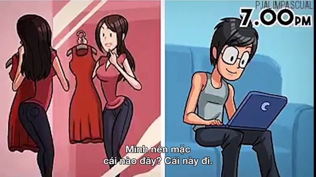 Sự khác biệt giữa con trai và con gái