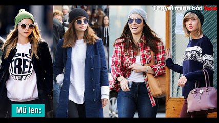 8 kiểu mũ mùa thu được sao Hollywood lựa chọn