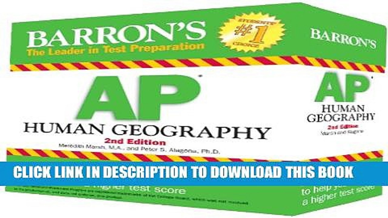 [PDF] Barron s AP Human Geography Flash Cards, 2nd Edition Full Online