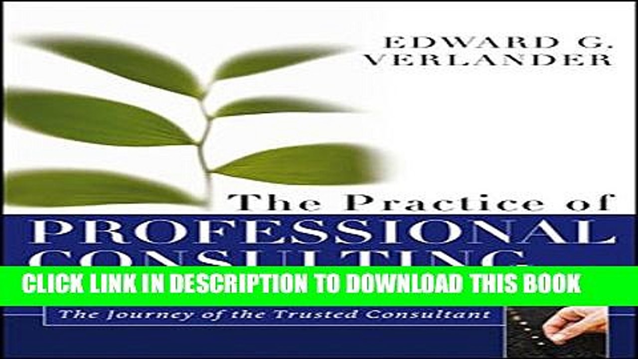[PDF] The Practice of Professional Consulting Full Online