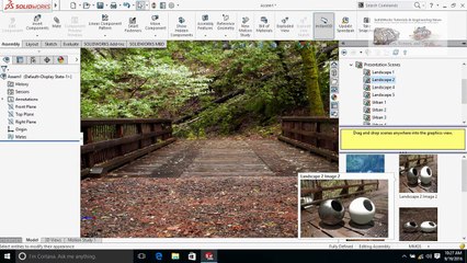 How to set a Picture as Background on SolidWorks Easy Tutorial