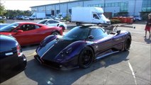 1 of 1 Purple Pagani Zonda 760 RS Sounds and Mad Combos in London! EXCLUSIVE