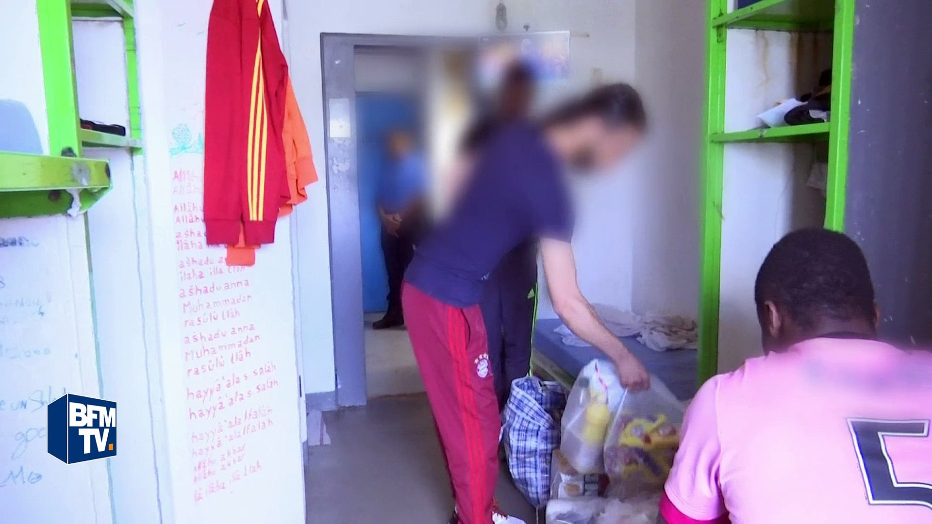 Matelas au sol, cartons entassés: immersion dans la prison surpeuplée de  Nanterre - Vidéo Dailymotion