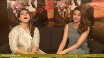 CANDID INTERVIEW | Kajol & Surveen Chawla | Parched Movie Promotions