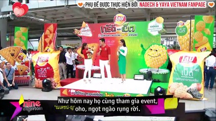 [vietsub] Nadech Yaya giải thích bức ảnh giơ cao chân 03.08.16