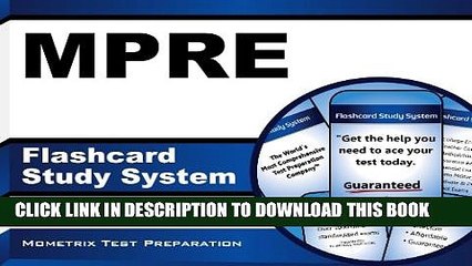 [PDF] Mpre Flashcard Study System: Mpre Test Practice Questions and Review For the Multistate