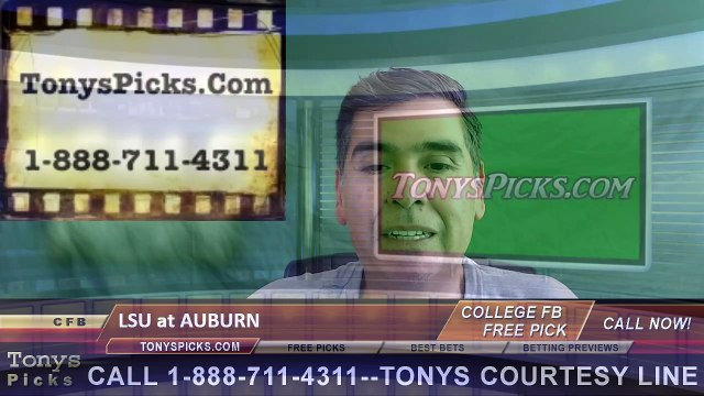 Auburn Tigers vs. LSU Tigers Free Pick Prediction NCAA College Football Odds Preview 9-24-2016