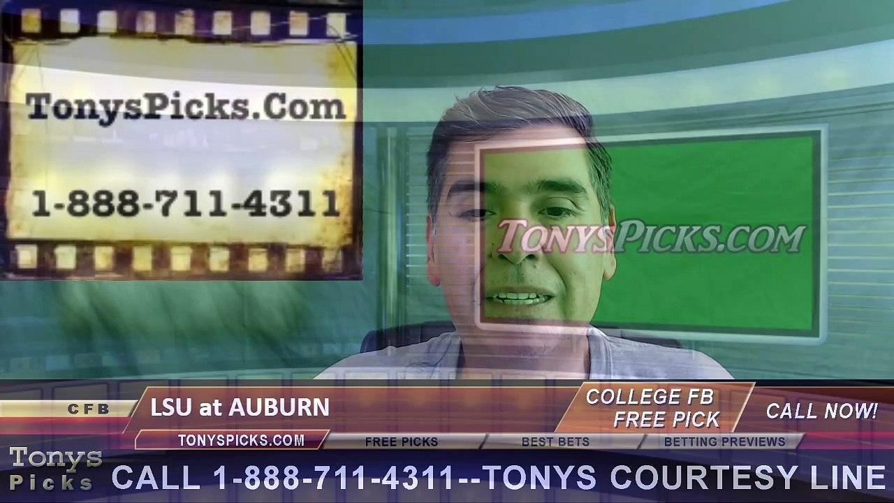 Auburn Tigers vs. LSU Tigers Free Pick Prediction NCAA College Football Odds Preview 9-24-2016