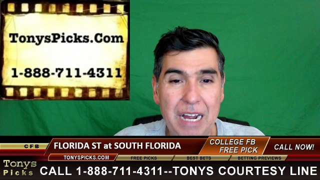 South Florida Bulls vs. Florida St Seminoles Free Pick Prediction NCAA College Football Odds Preview 9-24-2016
