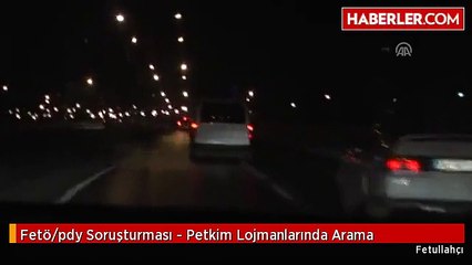 Fetö/pdy Soruşturması - Petkim Lojmanlarında Arama