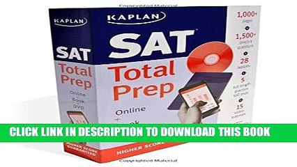 [PDF] SAT: Total Prep: Online + Book + DVD (Kaplan Test Prep) Popular Colection