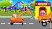 Truck with friends: Cars & Trucks in the City of Cars | Truck cartoons for kids