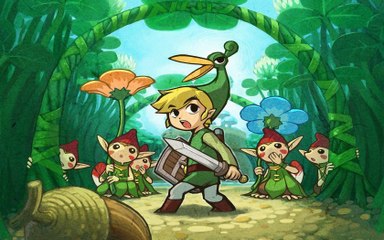 Zelda Minish Cap - 04 - La Grotte de Feu