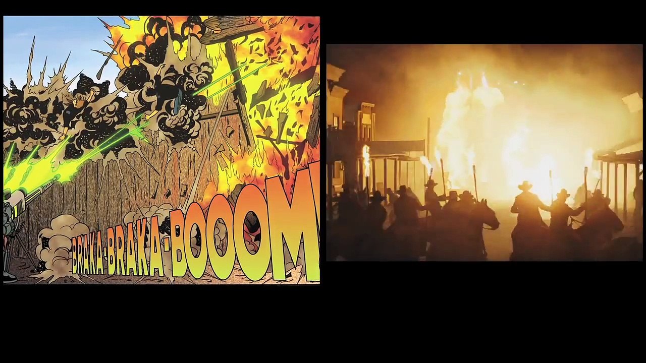 Cowboys and Aliens movie vs comic.mov