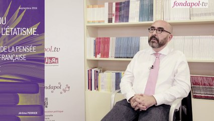 Jérôme Perrier présente son étude "L'individu contre l'étatisme. Actualité de la pensée libérale française XIXè siècle et XXè siècle"