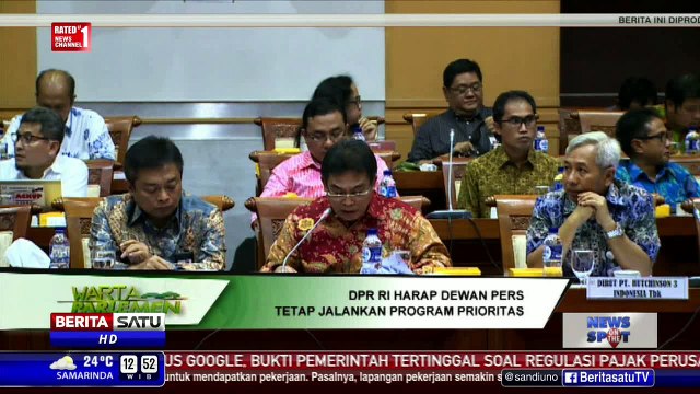 DPR Berharap Dewan Pers Jalankan Program Prioritas Tahun 2017