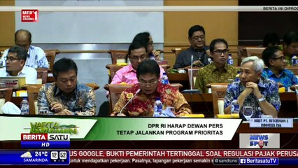 DPR Berharap Dewan Pers Jalankan Program Prioritas Tahun 2017