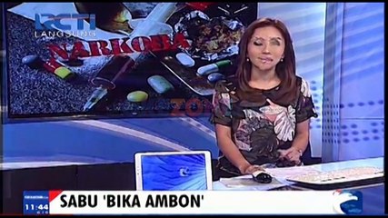 Polisi Ungkap Penyelundupan Sabu dalam Kemasan Bika Ambon