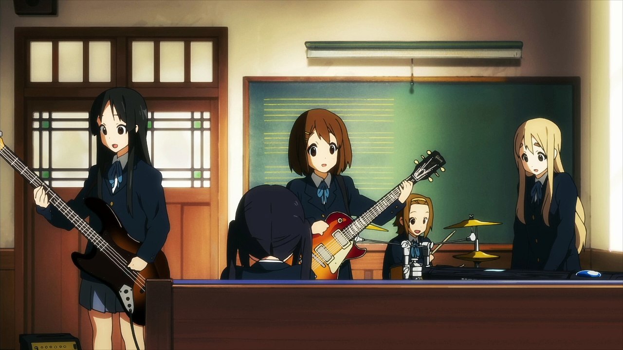 K-ON! - Tenshi ni Fureta yo! (S2 EP24卒業式!) [GER Lyrics]