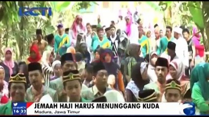 Tiba di Tanah Air, Jamaah Haji Diarak Naik Kuda
