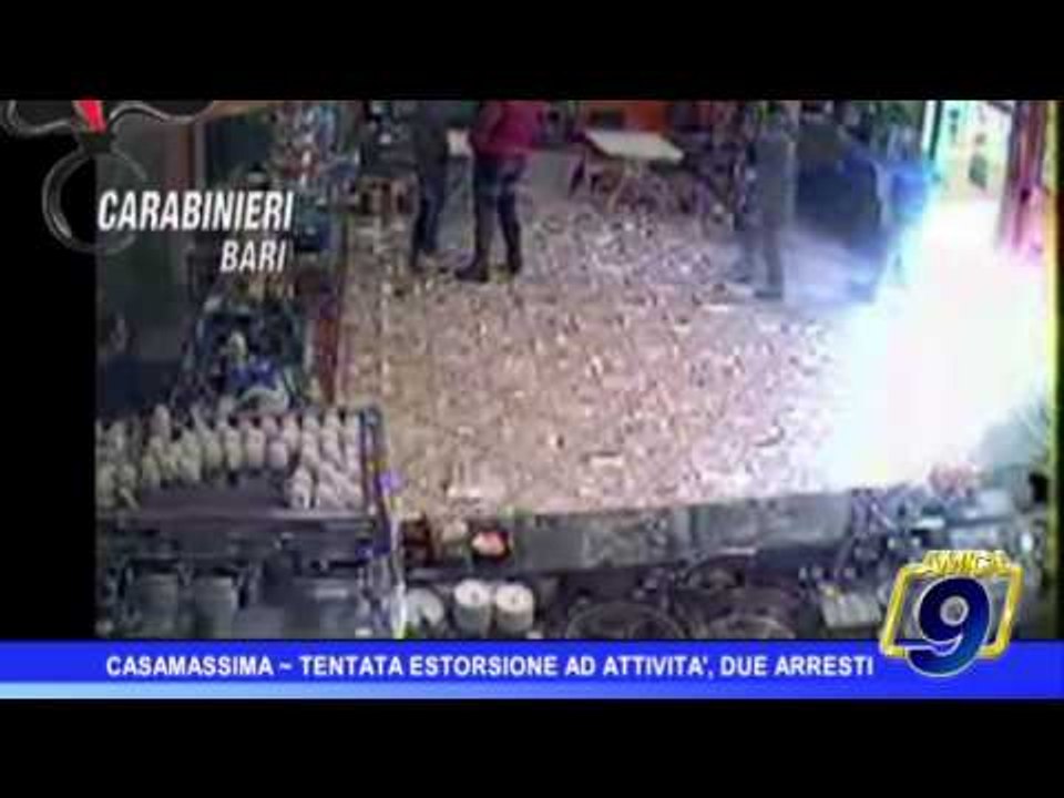 Casamassima  | Tentata estorsione, arrestati in due