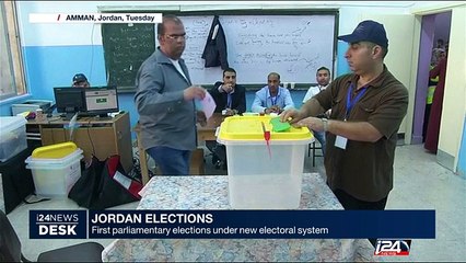 Jordan : 1st parliamentary elections under new electoral system