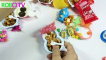 Vui với đồ chơi trẻ em bóc trứng Chim cánh cụt & trứng Socola Kinder và trứng người nhện Cartoons