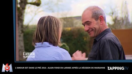 L'amour est dans le pré 2016 : Alain recalé par Marianne, il fond en larmes (Vidéo)