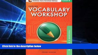 Must Have PDF  Vocabulary Workshop Common Core Enriched Edition Level A (Grade 6): TE Edition