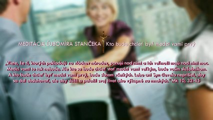 Kto bude chcieť byť medzi vami prvý Mk 10,32-45