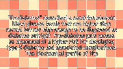 The Doctor Said I Am Prediabetic, What Should I Do Now?