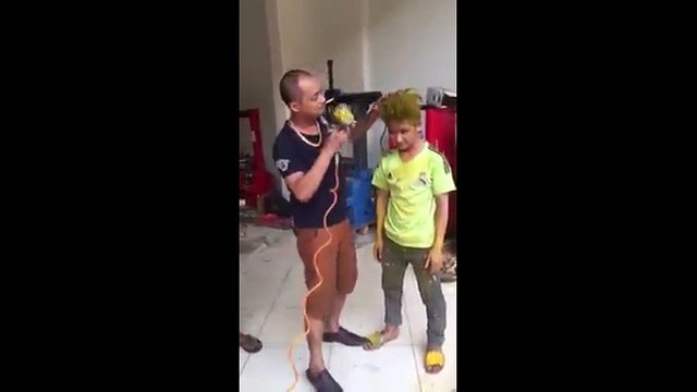 Tuyệt chiêu nhuộm tóc công nghệ mới cực bựa