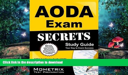 READ  AODA Exam Secrets Study Guide: AODA Test Review for the IC RC International Written