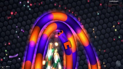 Slither.io những khoảnh khắc tuyệt vời của những cao thủ khi chơi slither