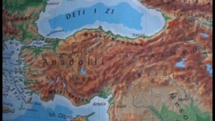 Prizren'de Okullara Dağıtılan 'Türkiye Haritası' Büyük Tepki Çekti...