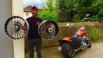 Harley Davidson Breakout CVO Rims in Black