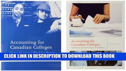 [PDF] Accounting for Canadian Colleges, Fifth Edition with Student Working Papers PKG Popular Online