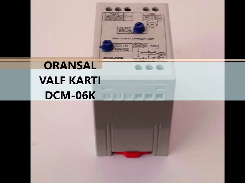 DCM-06K ORANSAL VALF KARTI