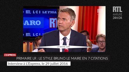 Primaire de la droite : le style Bruno Le Maire en 7 citations