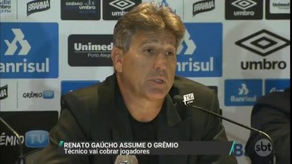 Renato Gaúcho assume o comando do Grêmio