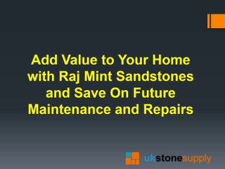 Fossil Mint Sandstone UK Stone Supply